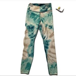 Nike One Women's Small Dri-Fit Mid Rise Tie-Dye Leggings (DV0051-382